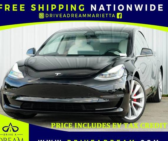 TESLA MODEL 3 2019 5YJ3E1EB0KF393310 image